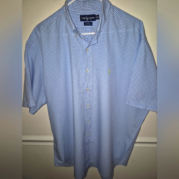 Ralph Lauren Other - RALPH LAUREN Blue Checkered Men's Shirt
